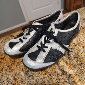 Rieker Remonte Women's Sneakers Size US 8 EU 39 Black Silver - Stylish Comfort